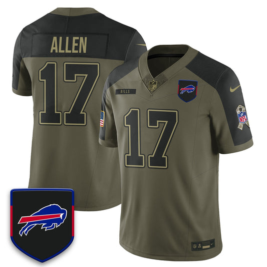 Olive Alternate - Josh Allen - 17