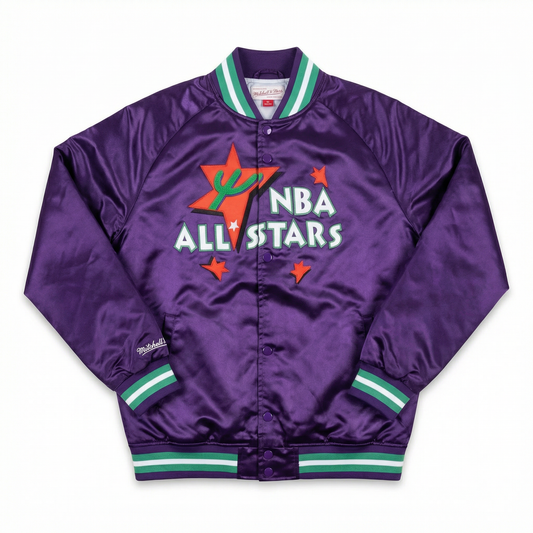 All Star Throwback Satin Bomber – (Pre order Ships in 3-6 weeks)