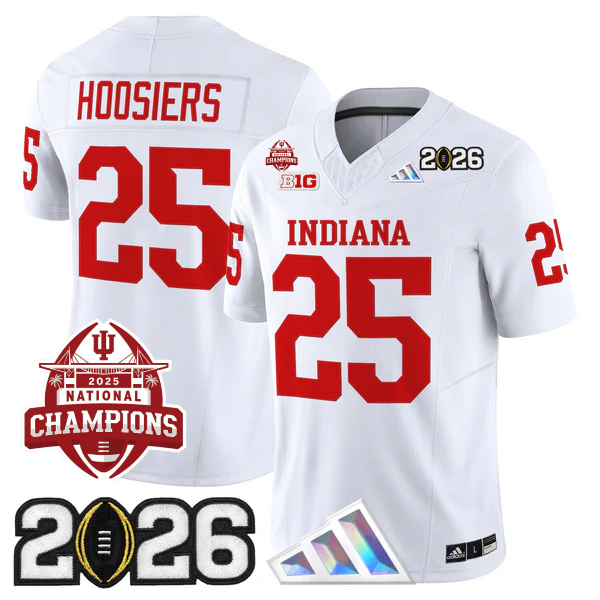White - #25 Hoosiers