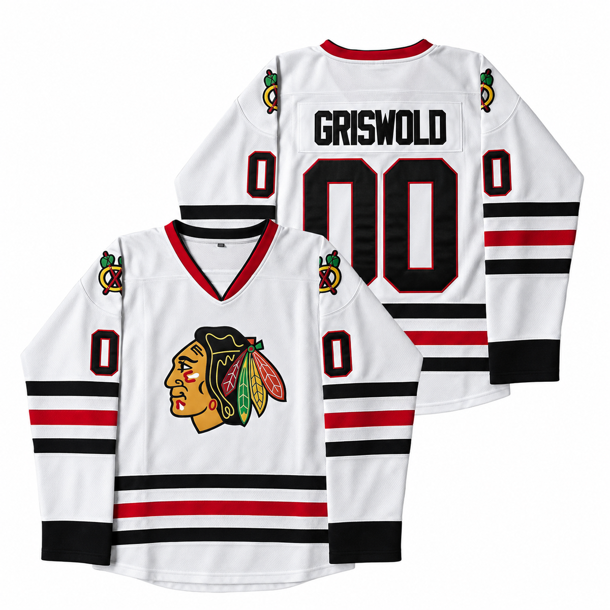 Christmas Vacation Clark Griswold Hockey Jersey