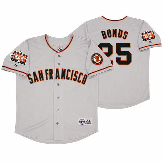 San Francisco 2007 All Star Grey Away Jersey