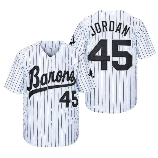 Birmingham Barons #45 Jordan Baseball Jersey