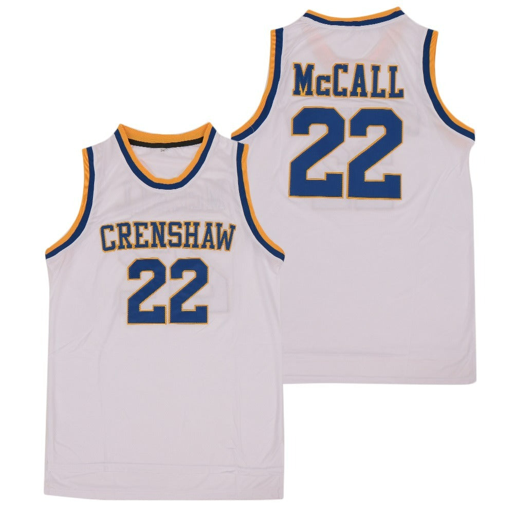 Love and Basketball Quincy McCall Crenshaw Basketball Jersey