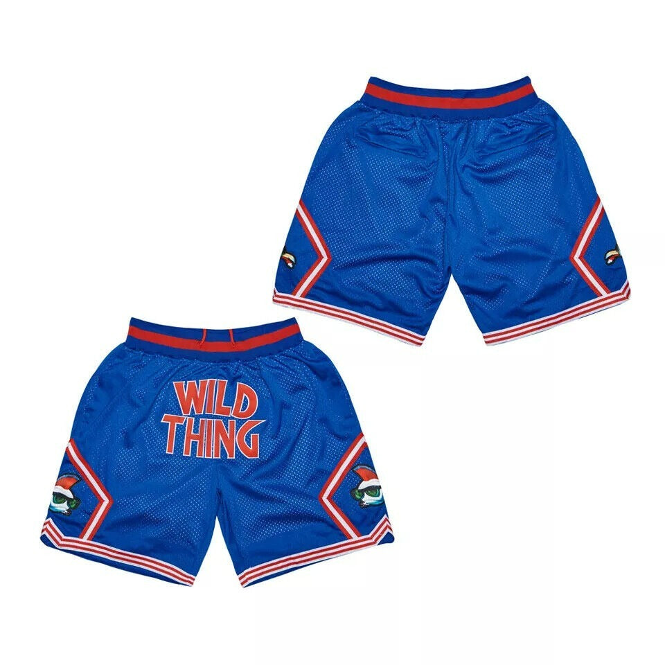 Wild Thing Ricky Vaughn Basketball Shorts